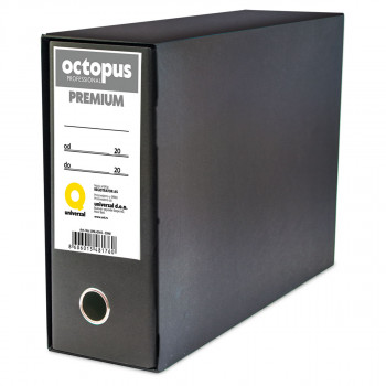 REGISTRATOR A5 OCTOPUS PREMIUM CRNI UNL-0145 