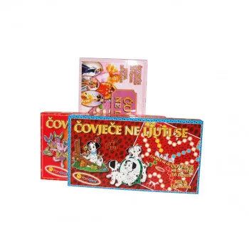 ČOVEČE NE LJUTI SE+MICE DRUŠTVENA IGRA P 