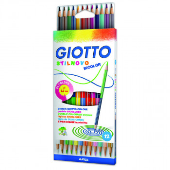 DRVENE BOJE 12/1 GIOTTO BICOLOR STILNOVO 0256900 
