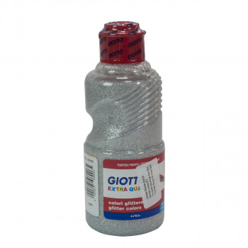 TEMPERA 250ml GIOTTO SREBRNA SA ŠLJOKICAMA 531202 