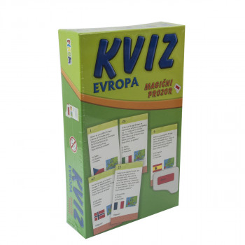 KVIZ EVROPA DRUŠTVENA IGRA NOVA 