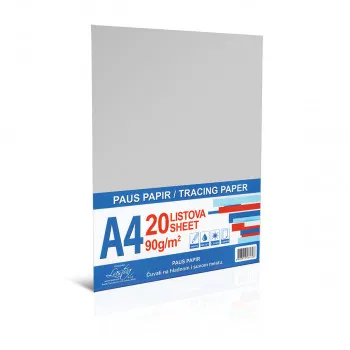 PAUS PAPIR A4 20/1 90g 