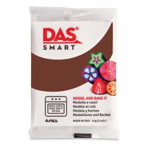 PLASTELIN MODELIRNA MASA BRAON CHOCOLATE 57g DAS 321028 