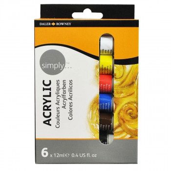 TEMPERA AKRILNA SIMPLY 6/1 SET 6X12ML 126500006 