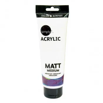BOJA AKRILNA 250ML MAT MEDIUM TRANSPARENT 126250002 