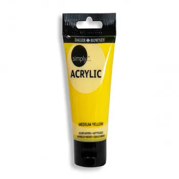 BOJA AKRILNA 250ML ŽUTA MEDIUM 126250684 SIMPLY 