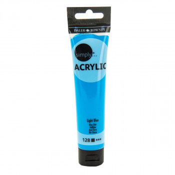 BOJA AKRILNA 75ML PLAVA SVETLO 126975128 SIMPLY 