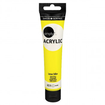 BOJA AKRILNA 75ML ŽUTA LIMUN 126975651 SIMPLY 