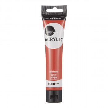 BOJA AKRILNA 75ML BRAON SVETLA 126975213 SIMPLY 