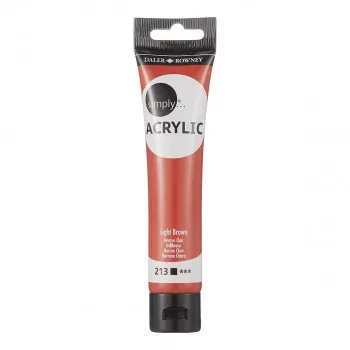 BOJA AKRILNA 75ML BRAON SVETLA 126975213 SIMPLY 