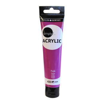 BOJA AKRILNA 75ML PURPLE 126975433 SIMPLY 