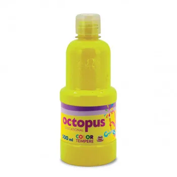 TEMPERA 500ml ŽUTA OCTOPUS UNL-1132 