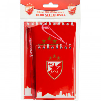 BLOKČIĆ 3/1 CRVENA ZVEZDA BLISTER 