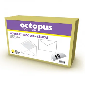 KOVERAT 1000 AD 50/1 OCTOPUS  UNL-0038 