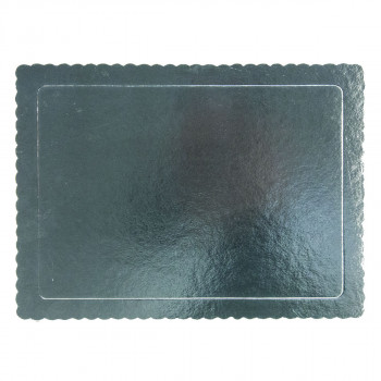 PODMETAČ ZA TORTU SILVER 29x39.5  2/1 
