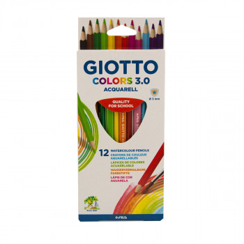 DRVENE BOJE 12/1 GIOTTO COLORS 3.0 ACQUARELL 277100 