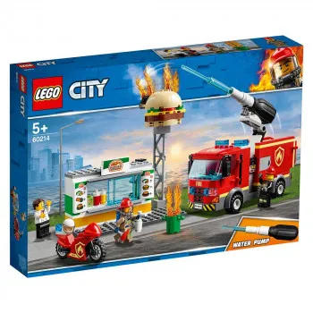 KOCKE LEGO CITY BURGER BAR FIRE RESCUE LE60214 