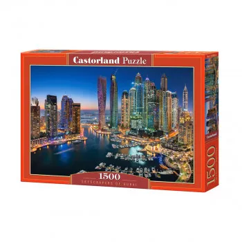 PUZZLE 1500 DELOVA C-151813-2 SKYSCRAPERS OF DUBAI CASTORLAND 