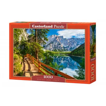 PUZZLE 1000 DELOVA C-104109-2 BRAIES LAKE ITALY CASTORLAND 