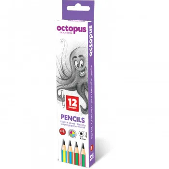 OLOVKA GRAFITNA HB 12/1 HEXAGONAL OCTOPUS UNL-1774 