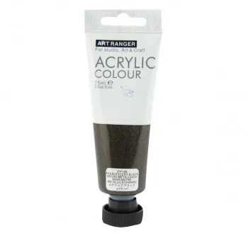 BOJA AKRILNA 75ML BLACK PEARLESCENT IFP128 ART RANGER 