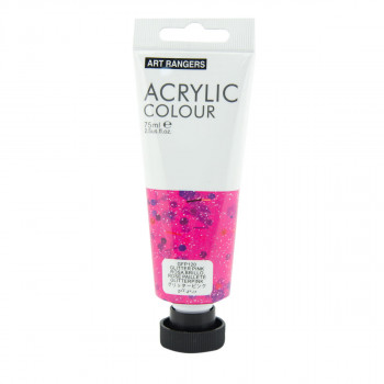 BOJA AKRILNA 75ML PINK GLITTER GFP120  ART RANGER 