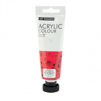 BOJA AKRILNA 75ML RED GLITTER GFP121  ART RANGER 