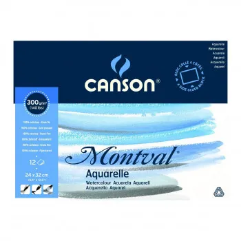 BLOK 24X32 300g 12 LISTA MONTVAL CANSON 200006544 