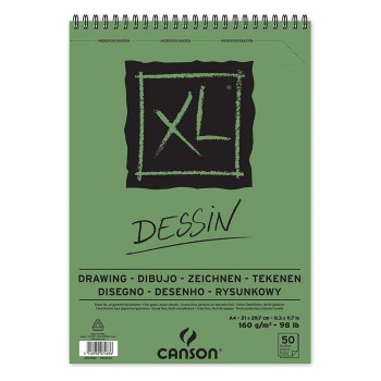 BLOK A4 SA SPIRALOM 160g 50 LISTA XL DESSIN CANSON 400039088 