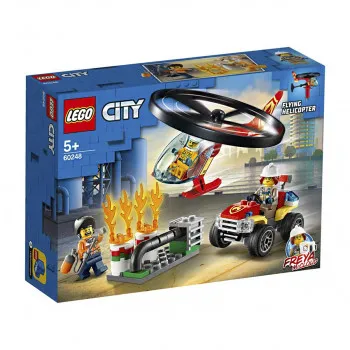 KOCKE LEGO CITY FIRE HELICOPTER RESPONSE LE60248 