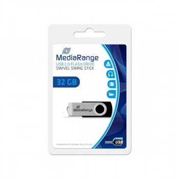 USB FLASH 32GB MEDIA RANGE 2.0 FLASH DRIVE 