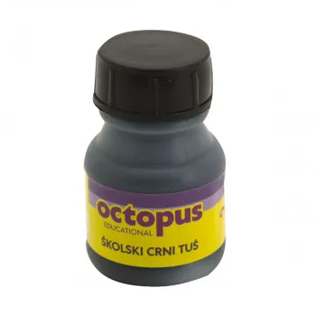 TUŠ CRNI 20ml OCTOPUS UNL-1370 