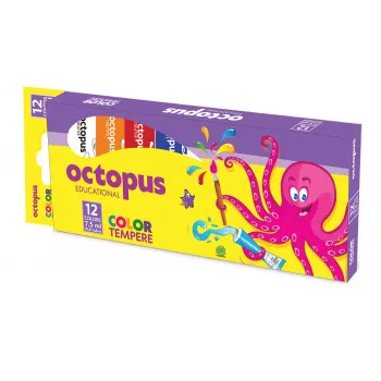 TEMPERA OCTOPUS 7.5ml 12/1 KARTONSKO PAKOVANJE UNL-1534 