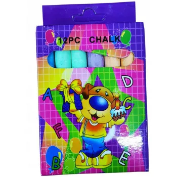 KREDA 12/1 U BOJI DUSTLESS CHALK 