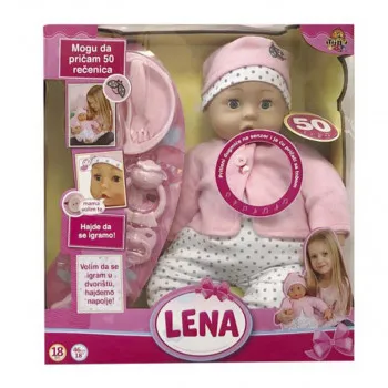 LUTKA LENA INTERAKTIVNA IZGOVARA 50 REČENICA 40810 