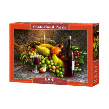 PUZZLE 1000 DELOVA C-104604-2 FRUIT AND WINE CASTORLAND 
