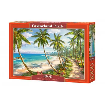 PUZZLE 1000 DELOVA C-104666-2 PATHWAY TO PARADISE CASTORLAND 