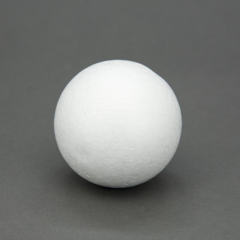STIROPOR KUGLA 15CM PREPOLOVLJENA 437694 