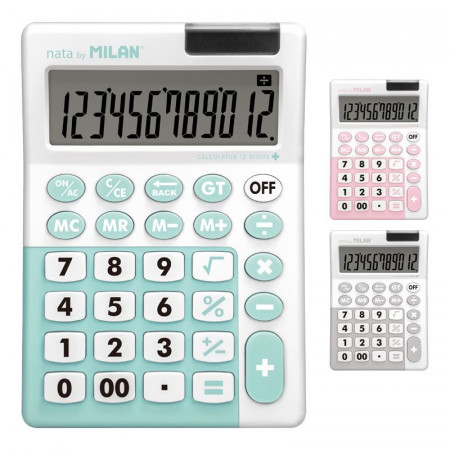 KALKULATOR 12 MESTA MILAN ANTIBACTERIAL 159706IBG-151812IBG 