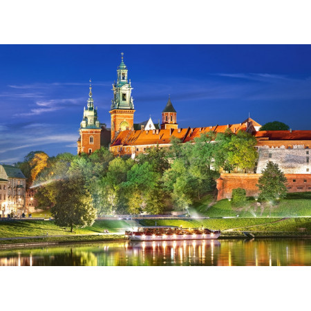 PUZZLE 1000 DELOVA C-103027-2 WAWEL CASTLE POLAND CASTORLAND 