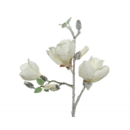 CVET UKRASNI MAGNOLIA 26X12X50CM WHITE 220211 