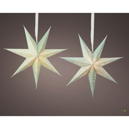 UKRAS NOVOGODIŠNJI ZVEZDA 60X19CM ZELENA 484566 