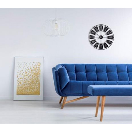 SAT ZIDNI METALNI 70CM CRNI HZ1003320 