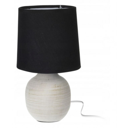 LAMPA SA ABAŽUROM 25CM CRNA XX8791030 