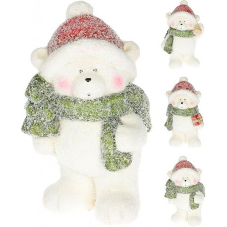 FIGURA UKRASNA MEDA KERAMIČKI 16CM APF477920 