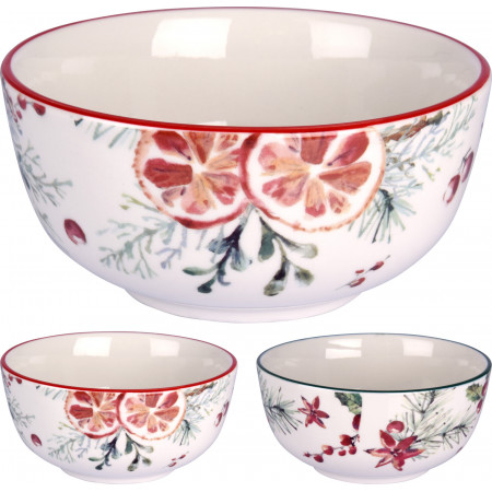 ČINIJA NOVOGODIŠNJA PORCELAN 520ML DN1900420 