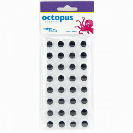 DEKORATIVNE OČI 1.5cm 32kom UNL-1692 