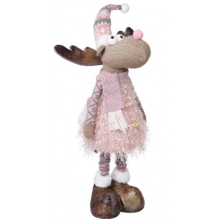 FIGURA NOVOGODIŠNJA IRVAS SA LED SVETLOM 24X70CM ADO000090 