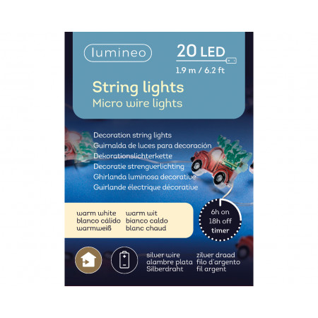 NOVOGODIŠNJI UKRAS MREŽA SA LED SVETLOM 190CM SREBRNO-BELO 486494 