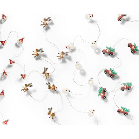 NOVOGODIŠNJI UKRAS MREŽA SA LED SVETLOM 190CM SREBRNO-BELO 486494 